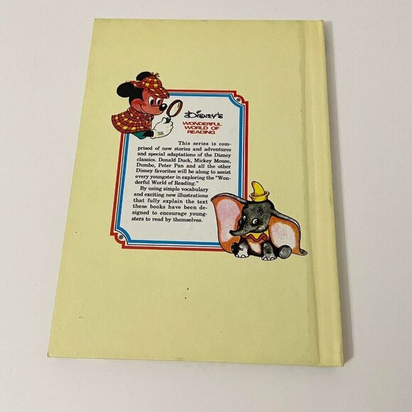 Vtg 1980 Walt Disney Scamp to the Rescue Hardcover Book - Picture 2 of 16